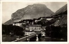 Grenoble - the Bridge of France and the helmet of Neron - CPA