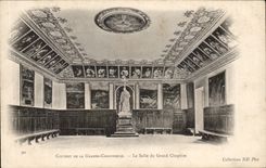 Brut grosses Chartreuse - der Raum von grossem das Kapitel - CPA