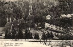 Grosses Chartreuse - eine Ecke des Klosters - CPA