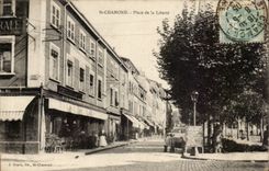 Saint Chamond - Place de la Liberte - CPA 