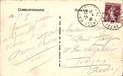 Grenoble - View of the Forts and the Alpine range - CPA