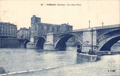 Romans sur Isere - Le Vieux Pont - CPA 