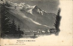 Chamonix - Le Mont Blanc CPA 