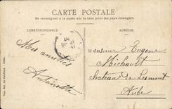 Evian les Bains - Les Bains D' Evian and the Splendid Hotel - boat - boat - CPA