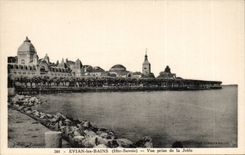 Evian les Bains - Seen from of the Pier - CPA