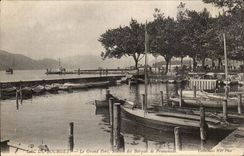 Aix les Bains - Lake of Le Bourget - Station of the Boats of Walk - boat - boat - - CPA