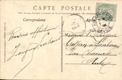 Aix les Bains - Lake of Le Bourget and the Alps From the Dauphine - CPA