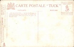 Aix les Bains - the Large Port - Sailing ship - saiboat - boat - CPA