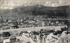 Grenoble - View on City CPA
