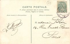 Grenoble - Fort the Plane and the Alpine range CPA