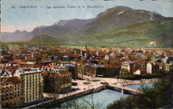 Grenoble CPA View Isere and Moucherotte