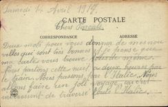 Grenoble - View and old Hospital CPA