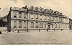 Grenoble - Palate of the University - Faculty of the Right of Science and Letters CPA