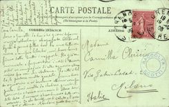 Grenoble - Garden of the Town hall - the Concert - CPA