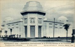 Grenoble 1925 - Fair International of the Hydro-electric power and Tourism CPA