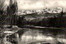 Grenoble - the island of Love and Apes CPA