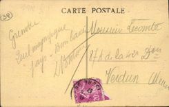 Grenoble - Isere - the Suspended bridge and the Quay Stone quarry - CPA