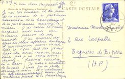 Weg de la Chartreuse hat Fourvoirie - CPA