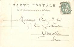 Brut grosses Chartreuse - Entfernung der Vater am 29 April 1903 - militaria - CPA TOP (Gendarme Gendarmes