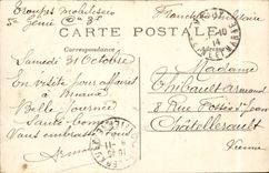 Meaux - War 1914 - the Old Bridge which the English made jump before withdrawing themselves - CPA