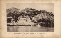 CPA Grenoble strong the Plane and the Bastille