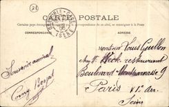 Grenoble CPA quays and mountains seen of the green island