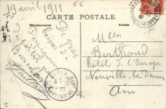 CPA Mont Canigou Vu de perpignan