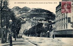 Dauphine CPA Grenoble the course St Andre and forts