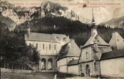 Grosser Chartreuse CPA Eingang des Klosters