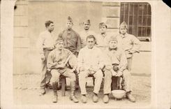 Grenoble Real photo Military (militaria) photographer Red-headed Paul data base of the esplanade