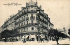 Grenoble CPA Lorraine Alsace Crossroads and Gambetta boulevard