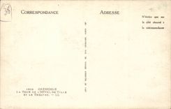 Grenoble CPA Turn of the town hall and the theater