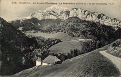 Das grosse chartreuse CPA grosse Som gesehen von Valombrey