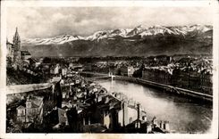 Grenoble CPA View and it the alpine range