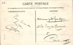 Grenoble CPA the green island the isere and the Alps