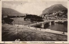 Grenoble CPA the esplanade and the helmet of Neron