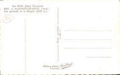 Allevard les Bains CPA View and Gleyzin
