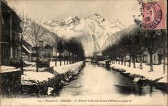 Dauphine CPA Oisans the bank and the large lance of Allemont (3844m)