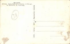 Dauphine MODERN CARD Our Lady of Salette the sanctuary of the pilgrimage