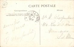 CPA Mortagne Pond of All Saints' day