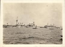 CPA Real photo Warship Armours