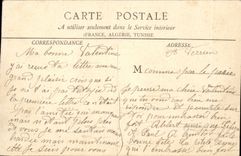 Trawl-net on the Saone - Seen from of the Hospital - CPA