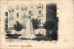 Trawl-net on the Saone - Chabas Monument - CPA
