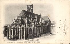 Nevers - die Kathedrale Kirche Saint Cyr