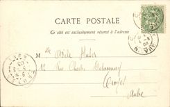 Clamecy - die Kirche Saint Martin CPA