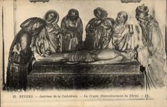 Nevers - Interior of Cathedral - the Crypt - CPA