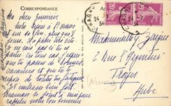 Saint - das grosse Bellevue Hotel - CPA Ehren les Bains