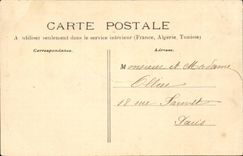 CPA Folklore Peasant Costume Nivernais (Nievre)