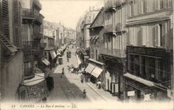 Cannes - Street of Antibes - CPA