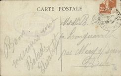 Cannes - Seen from of the Restaurant of St Honorat - CPA